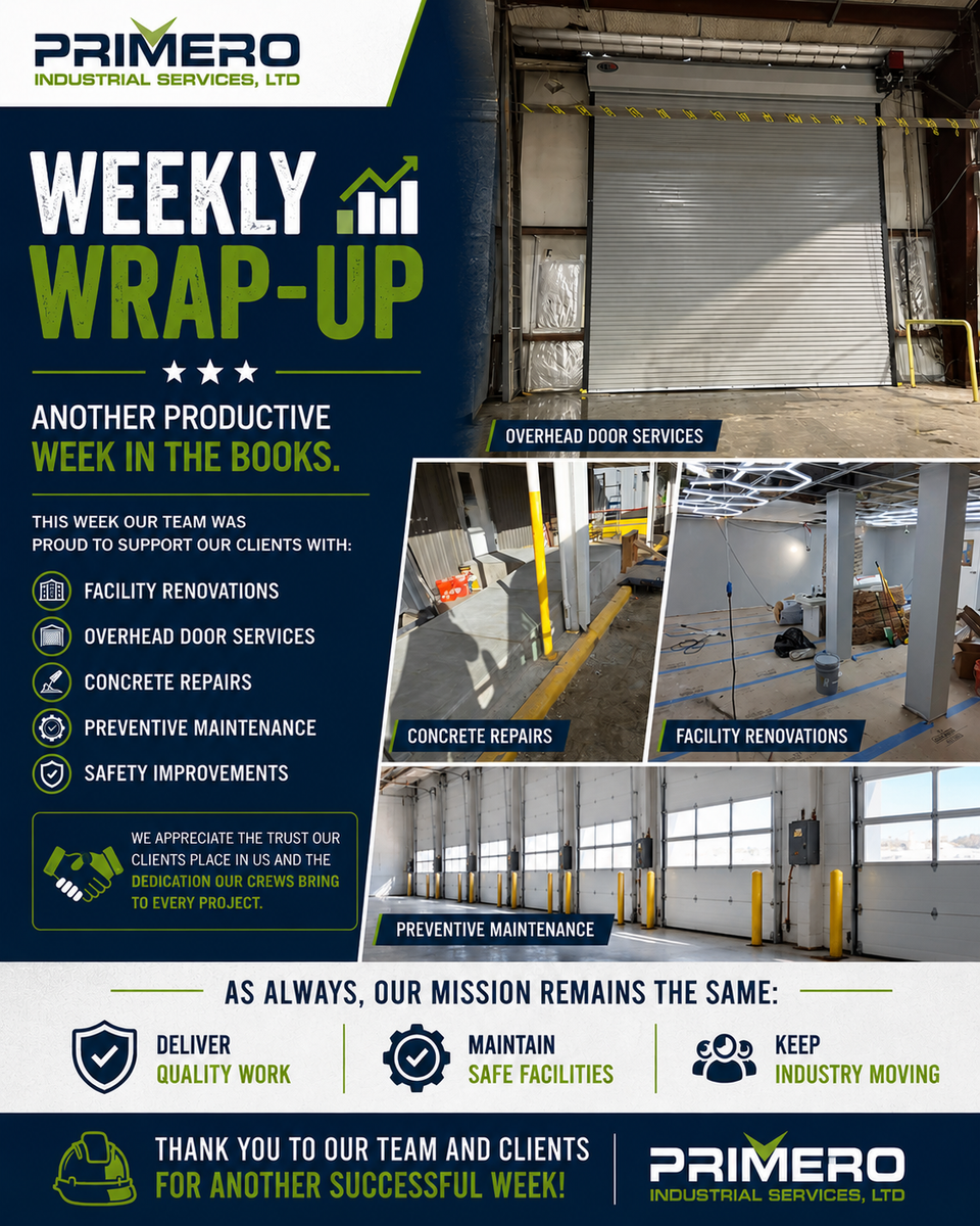 Door Services for Primero Industrial Services, LTD in Webster, TX
