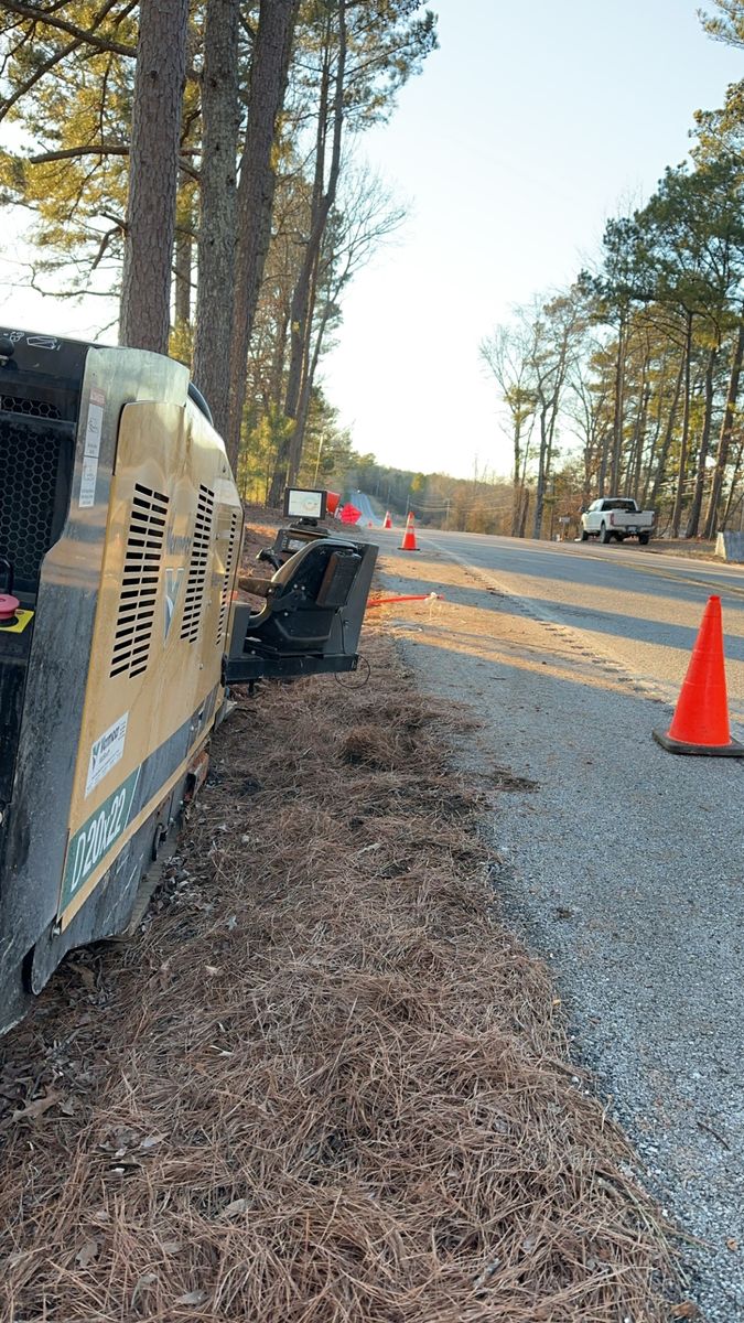 Commercial/ residential utilities for JUSTIN JACQUES LLC DBA DOUBLE J EXCAVATION in Nashville, AR