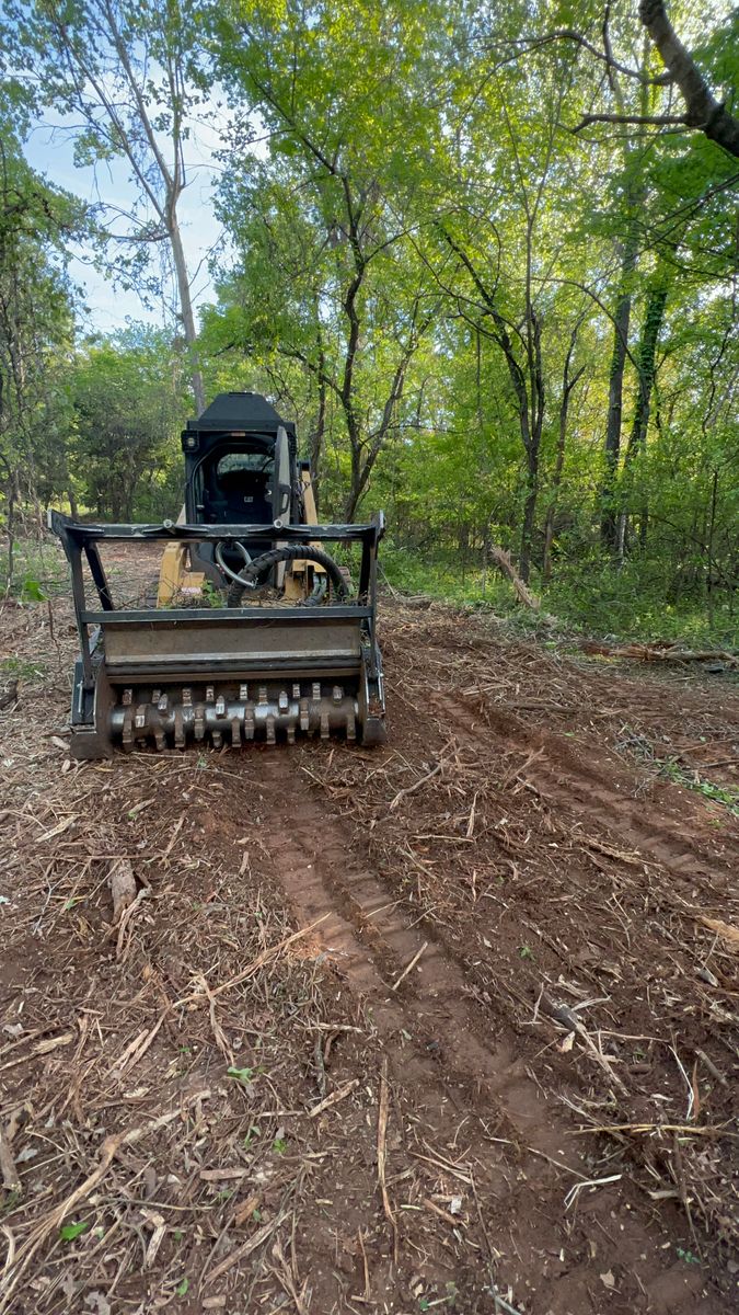 Forestry Mulching for 365 Excavation & Land Solutions in Oklahoma City, OK