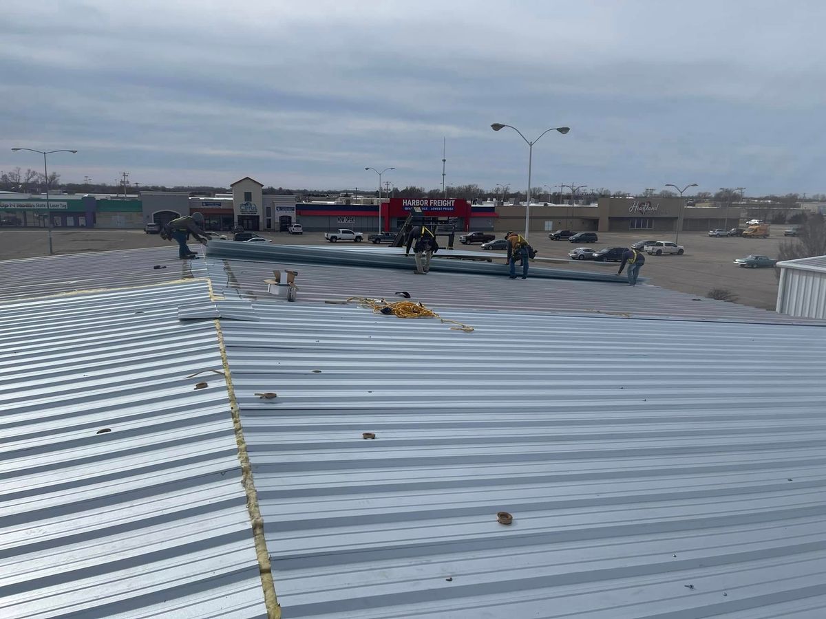 Metal Roofing for R&R Roofing Company in Great Bend, KS