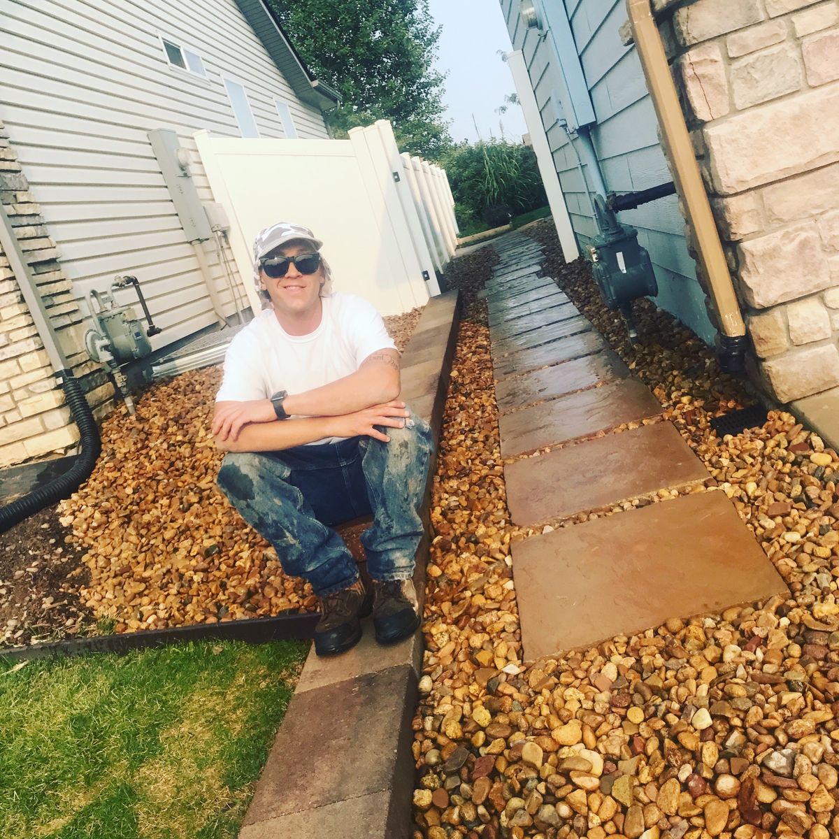 Paver/Path Construction for Rock Masters Inc. in Evans, CO