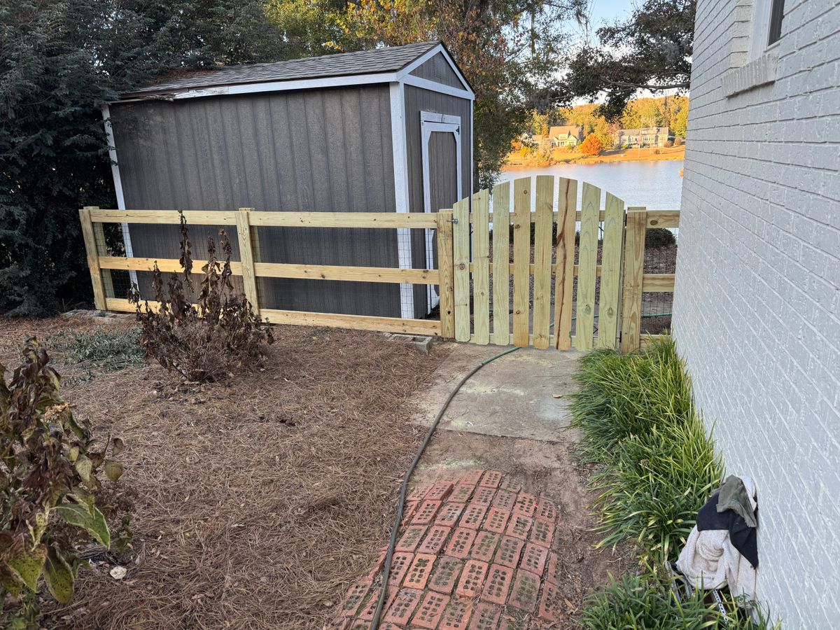 Fencing for Camalett Services in Perry, GA