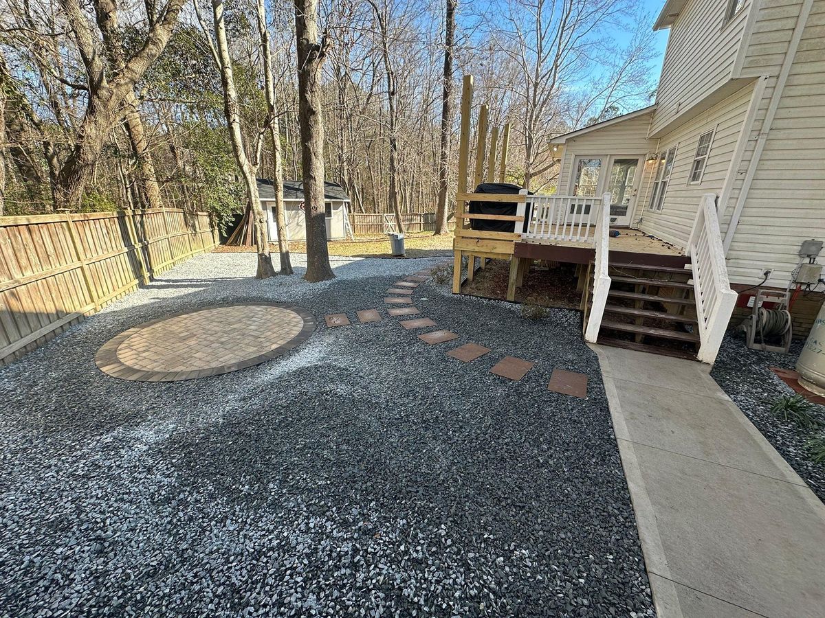 Concrete for Nature Tones Landscaping & Hardscaping in Hampstead, NC