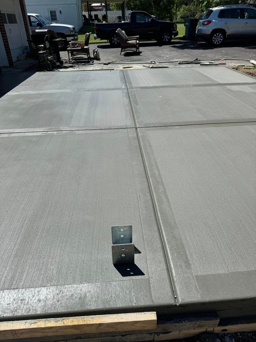Concrete Slab Construction for Concrete By Bryce in Lebanon, TN