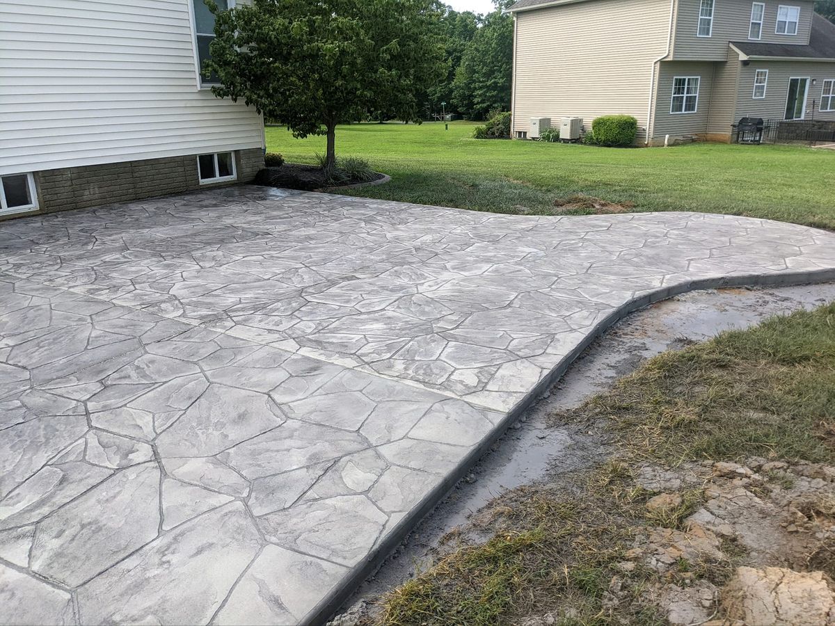 Patio Design & Installation for JD's Concrete LLC in Dameron, MD