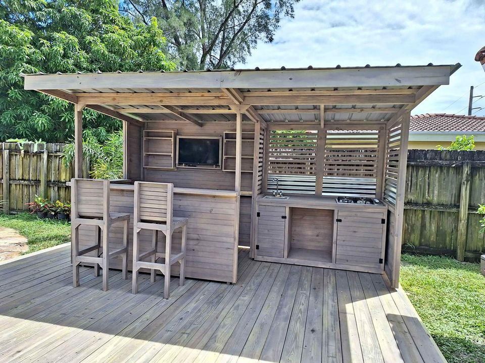 Bar Deck or Patio for WOOD BAR  DESIGN in Fort Lauderdale, FL