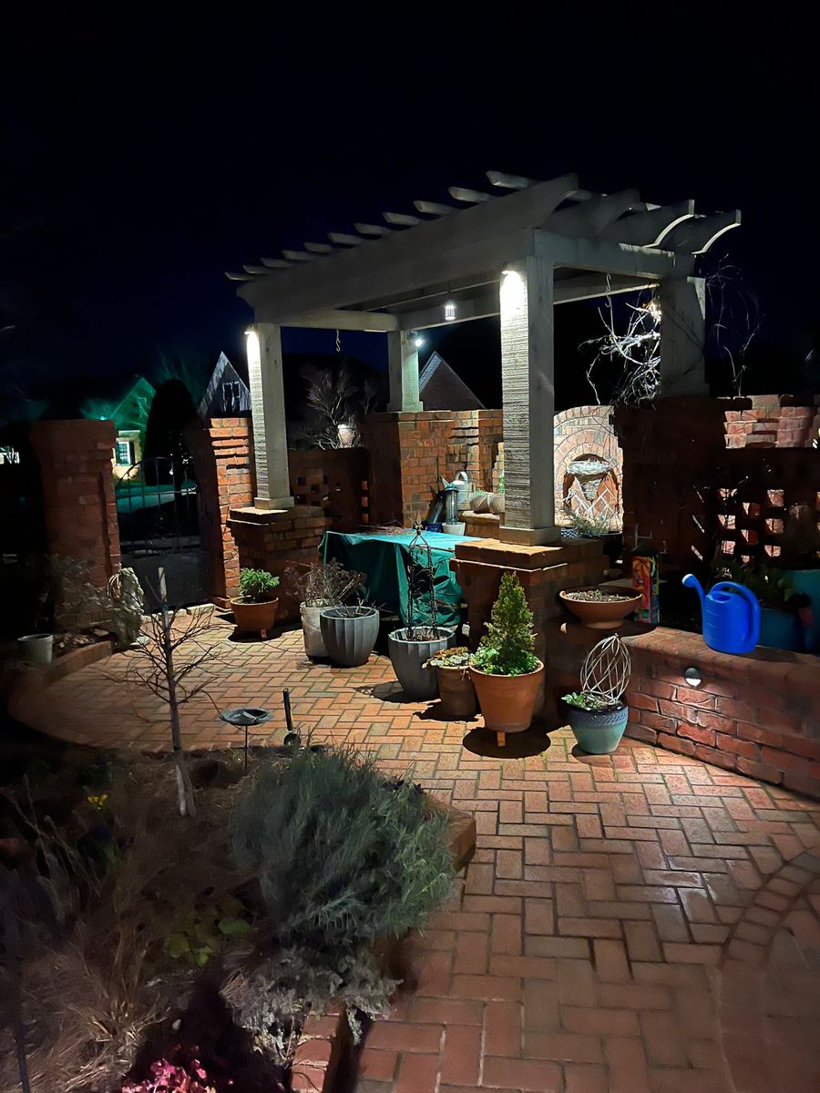 Outdoor Lighting for Howerton’s Landscaping in Clemmons, NC