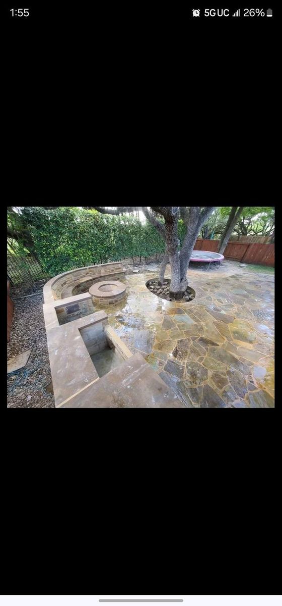 Stonework for Martin's Masonry & Landscaping in Leander, TX