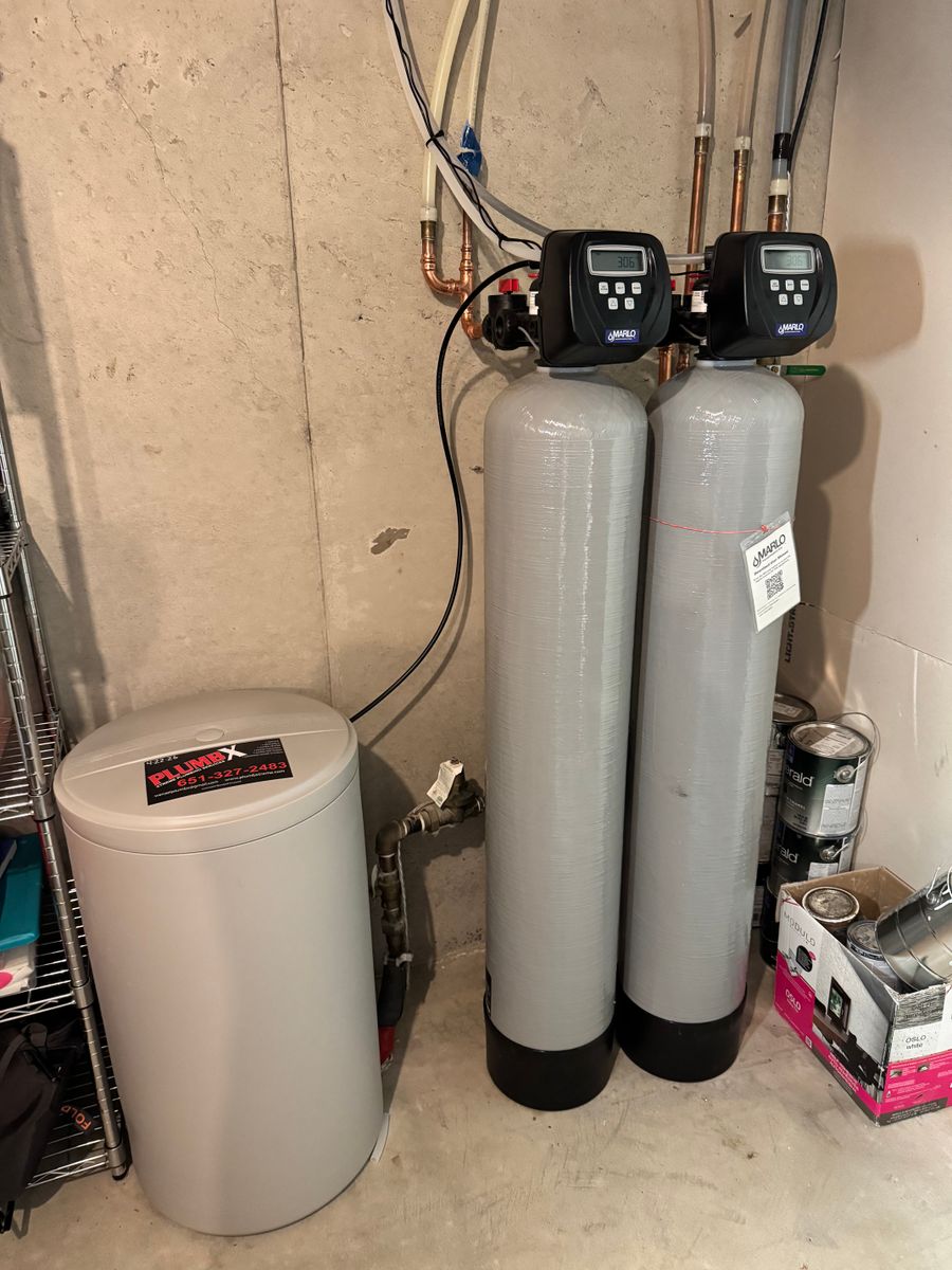 Water Softeners for PLUMBX in Inver Grove Heights, MN