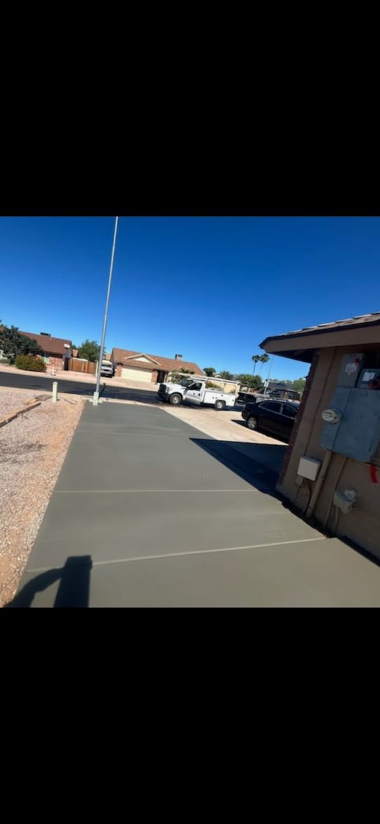 Concrete Slab Construction for Gaitan Custom Concrete in Gilbert, AZ