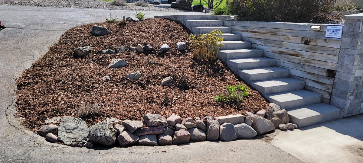 Landscape Installation for Blue Ridge Landscape in Polson, MT