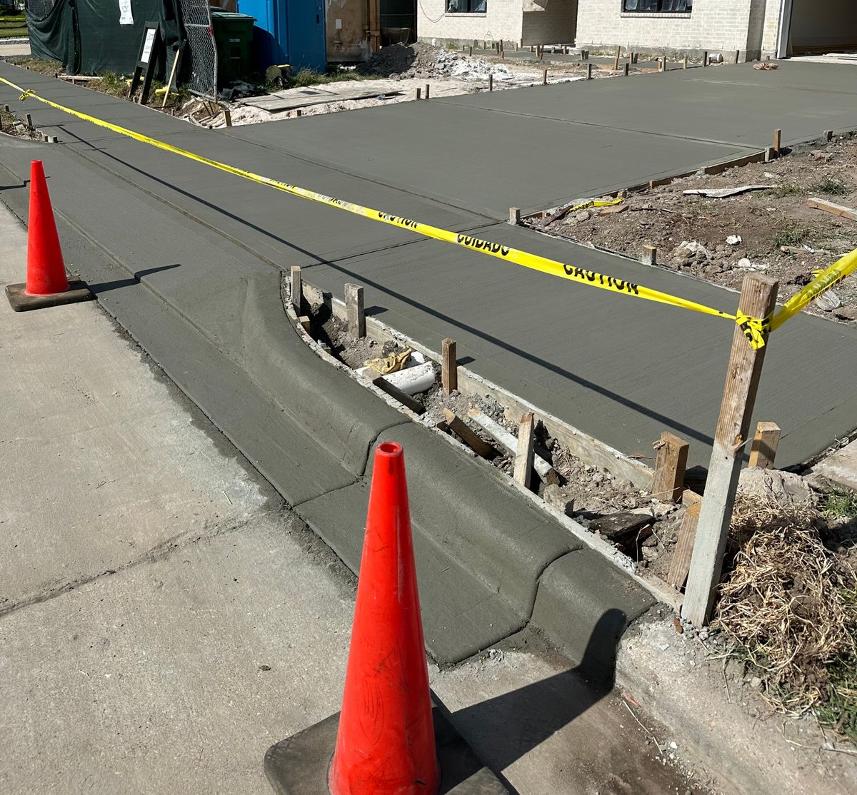 Driveways for BigTex Concrete Construction in Houston, TX