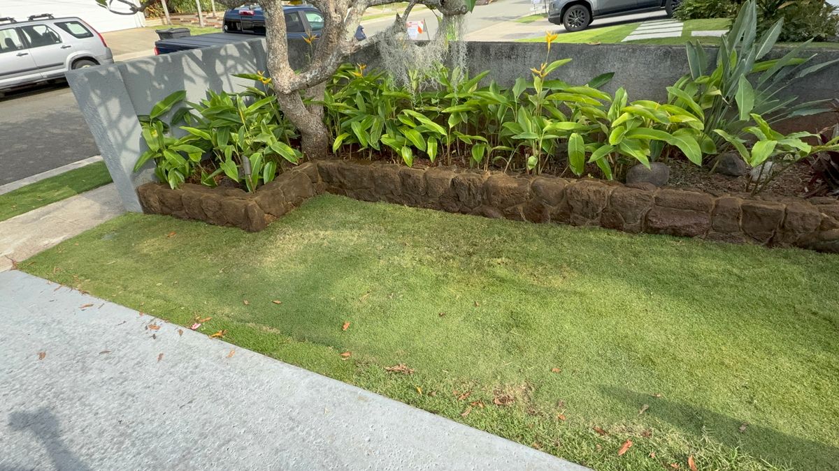 Retaining Wall Construction for Maka’s Akamai Masonry LLC in Kaneohe, HI