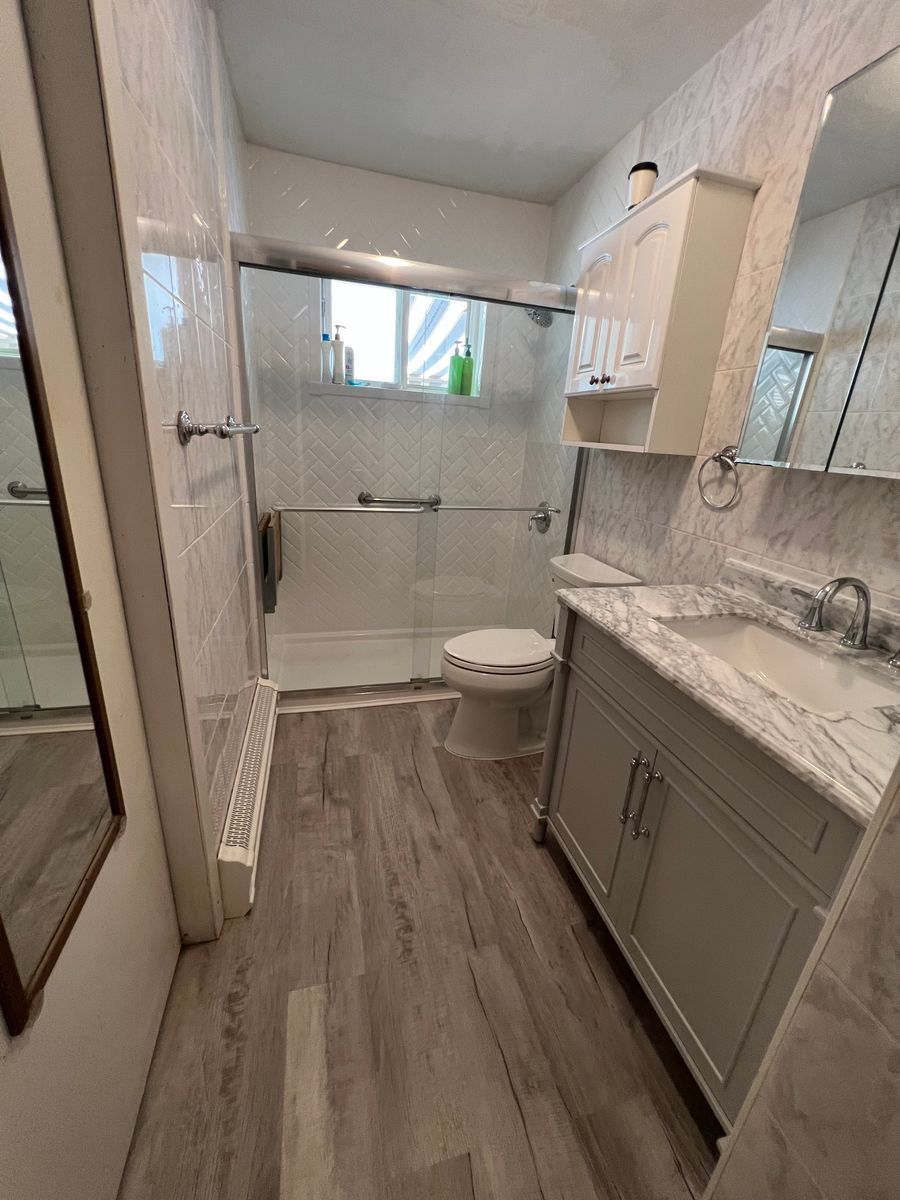 Bathroom Renovation for RMO Construction in Suffolk County, NY