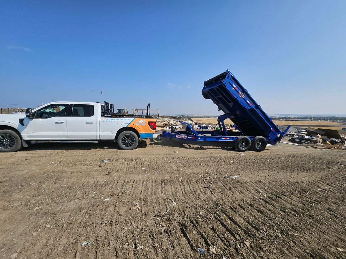 Privacy Screen / Fence for Skywalker Contracting Inc.  in Red Deer, Alberta
