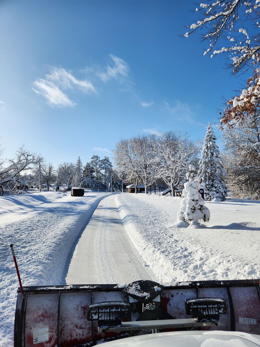 Snow Removal for Northern Ridge Landscape - Dock & Lift Service in McGregor, MN