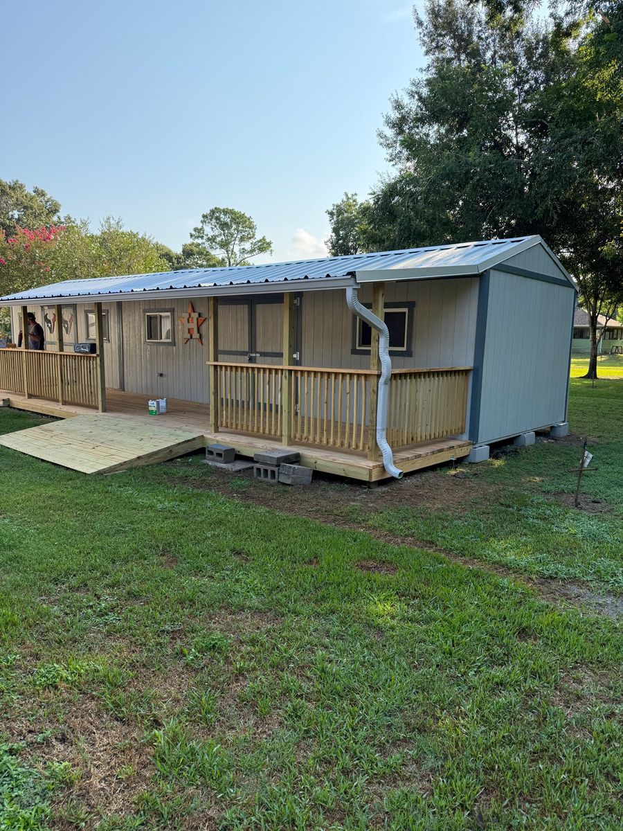 Carpentry for Gordon’s Construction and Remodeling Group in Houston, TX