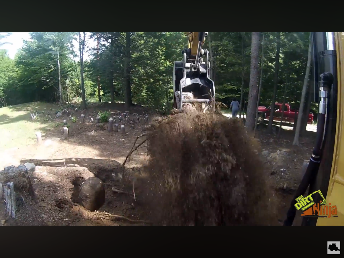 Demolition and tear down for The Gravel Guy in Blairsville, GA