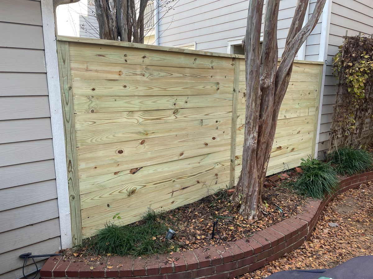 Fencing for Gibby's Home and Land Services in Memphis, TN