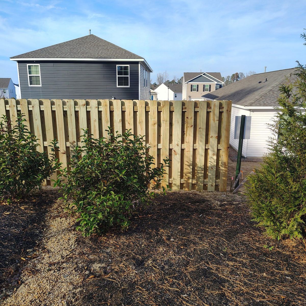 Fence Installation for JB Nealy Fence in Elgin, SC