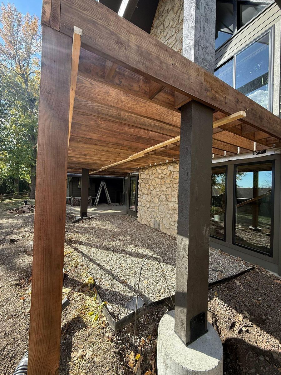 Framing for SDM Construction LLC in Lawrence, KS