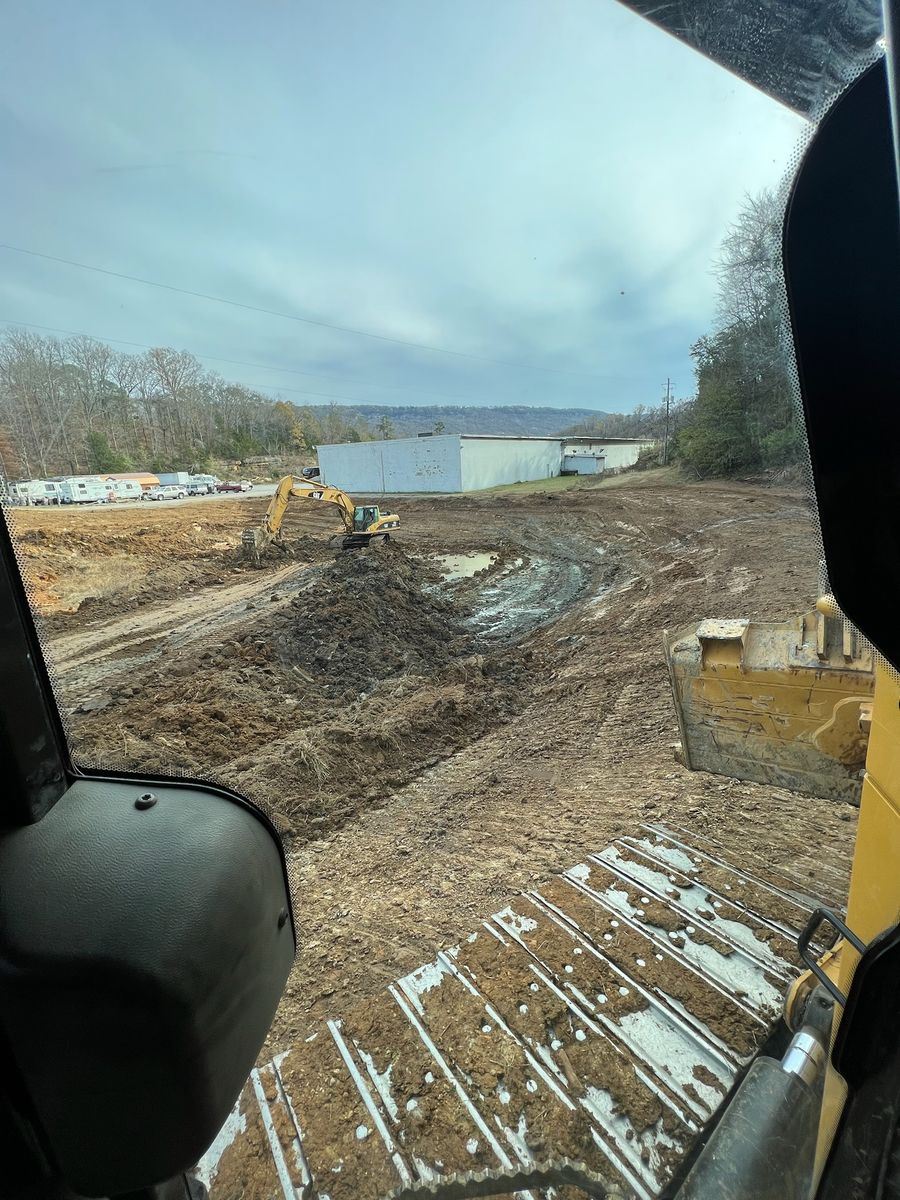 Pond Digging for McBryar Excavation in Trenton, GA