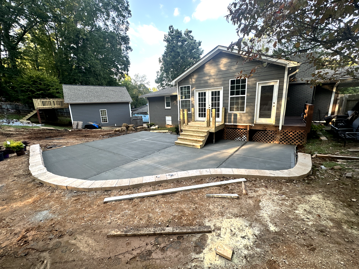 Concrete for Canales Construction in Marietta, GA