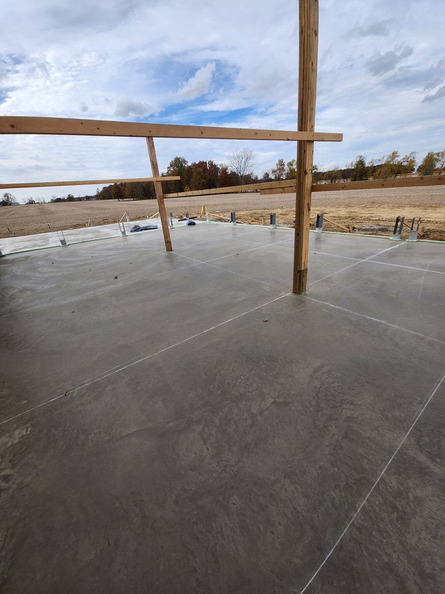 Concrete Foundation for New Edge Concrete in Mount Vernon, OH