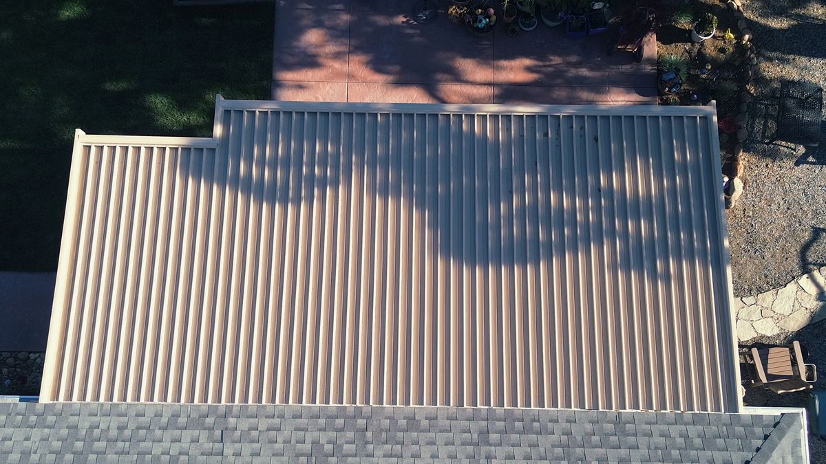 Patio Cover Construction for Austin LoBue Construction in Cottonwood, CA