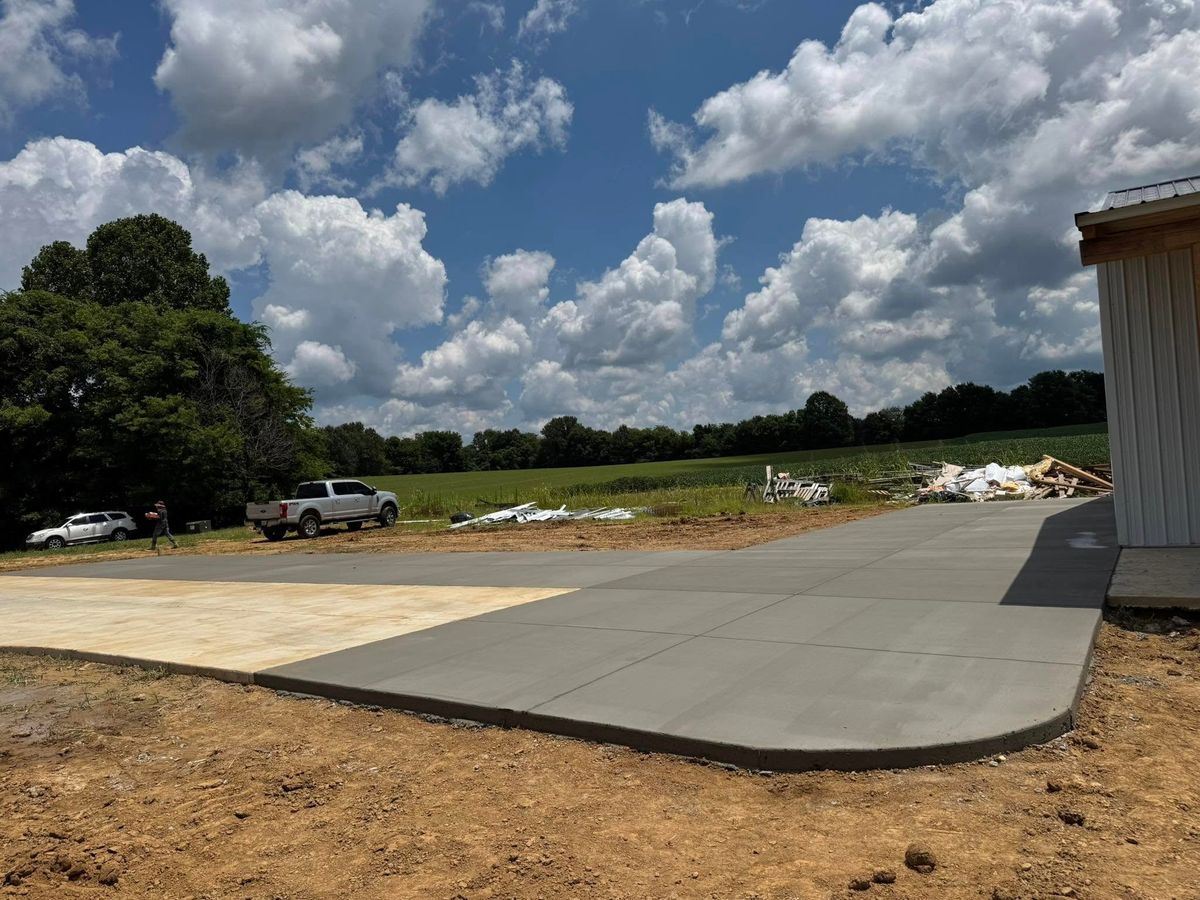 Concrete for Ramsey Concrete Construction in Covington, TN