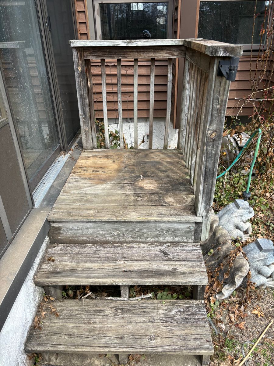 Deck Staining for Creekside Property Solutions in Aston Township, PA