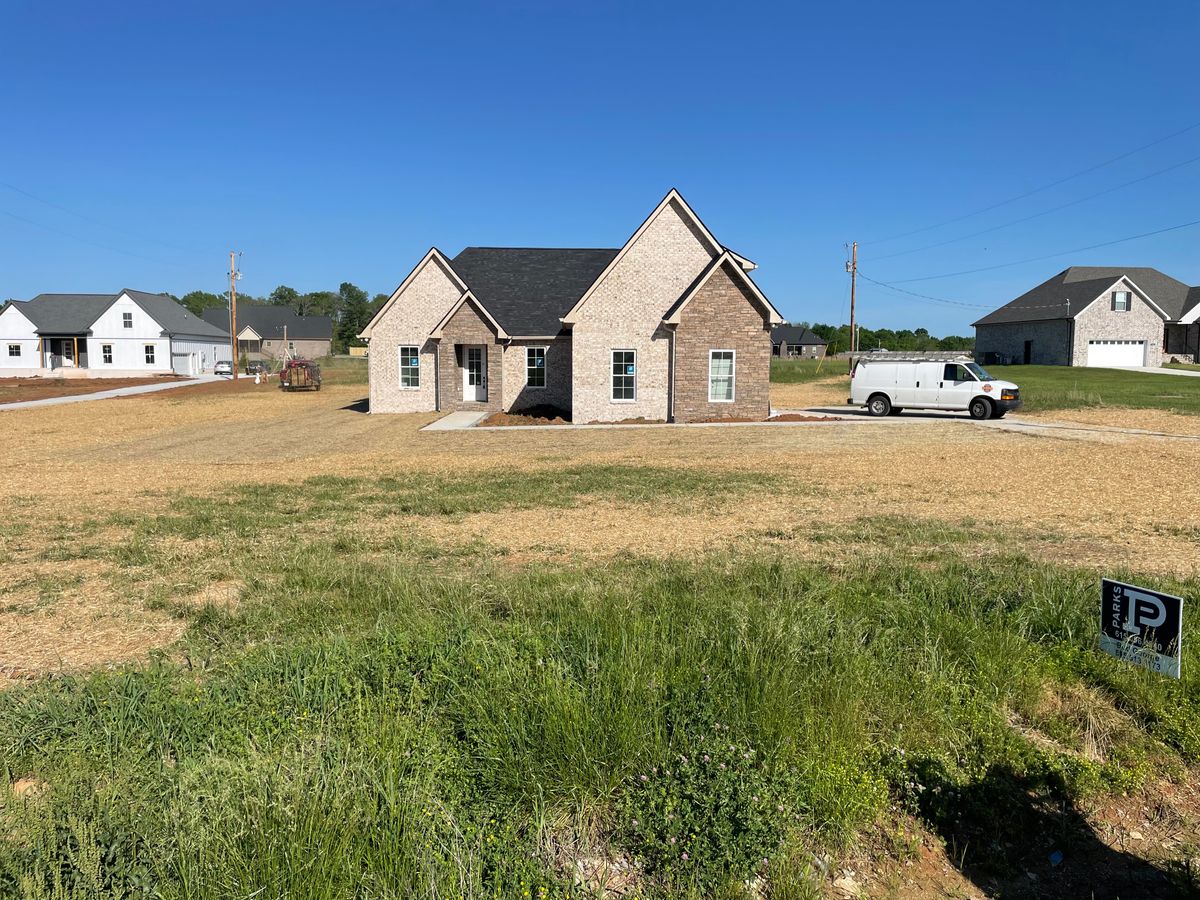 Leveling for TrottCo Excavation in Shelbyville, TN