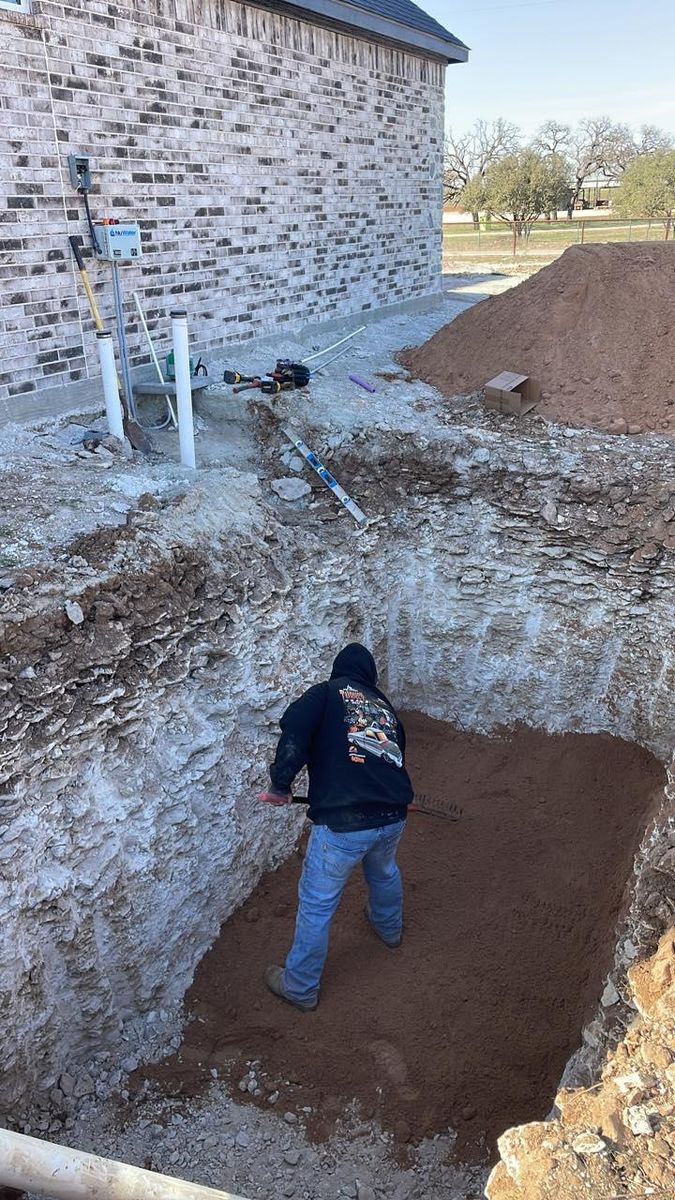 Septic Tank Installation for Bleeker Waste Water in Cleburne, TX