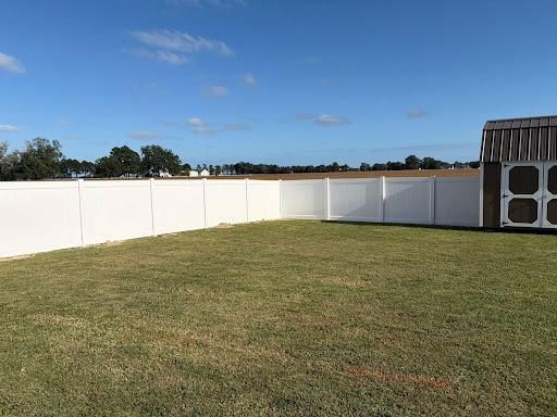 Fence Installation for RedLine Fencing in Moyock, NC