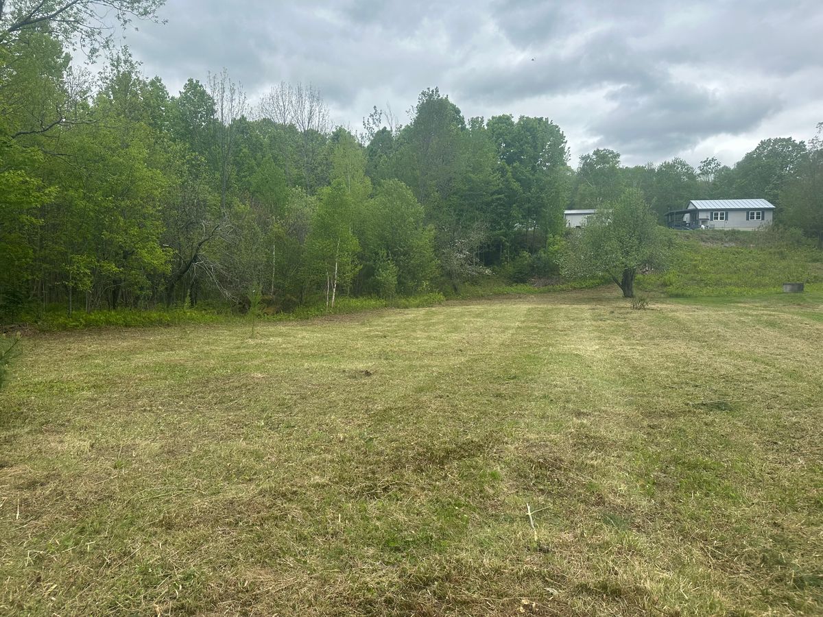 Rotor tilling & bush hogging for CWB Lawn Care & Landscaping in Franklin County, ME