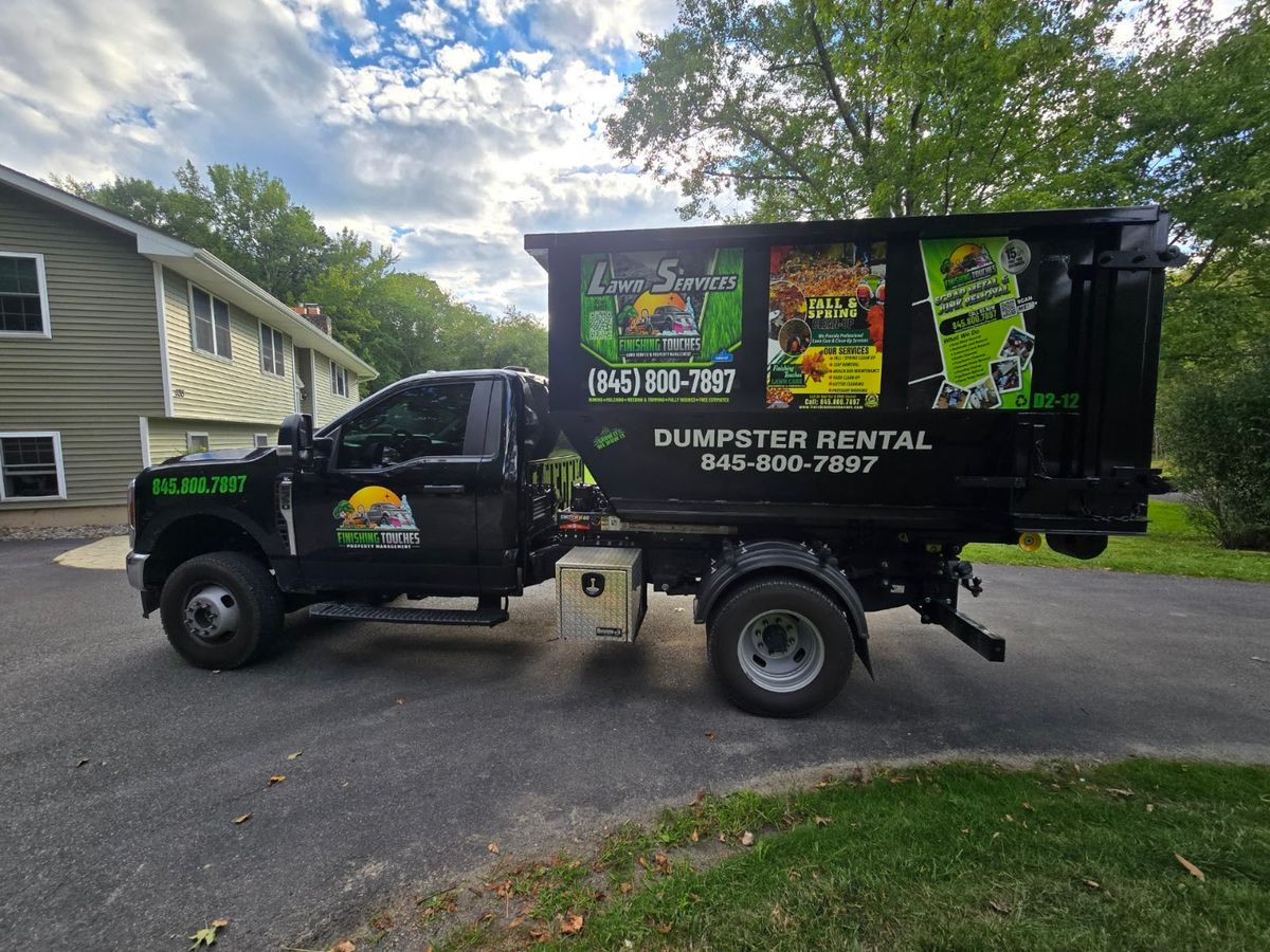 Roll Off Dumpster Rentals for Finishing Touches in Pine Bush, NY
