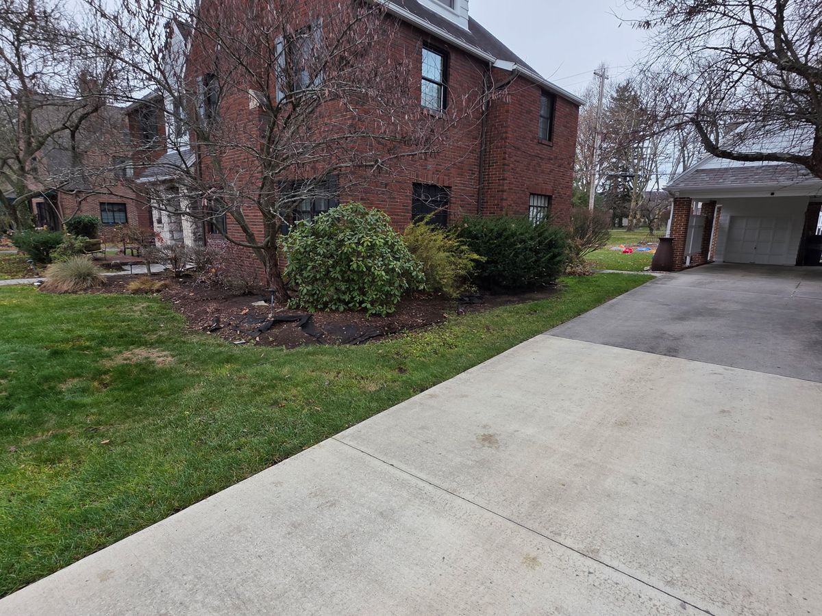 Mulch Installation for Bryant Property Solutions in Altoona, PA