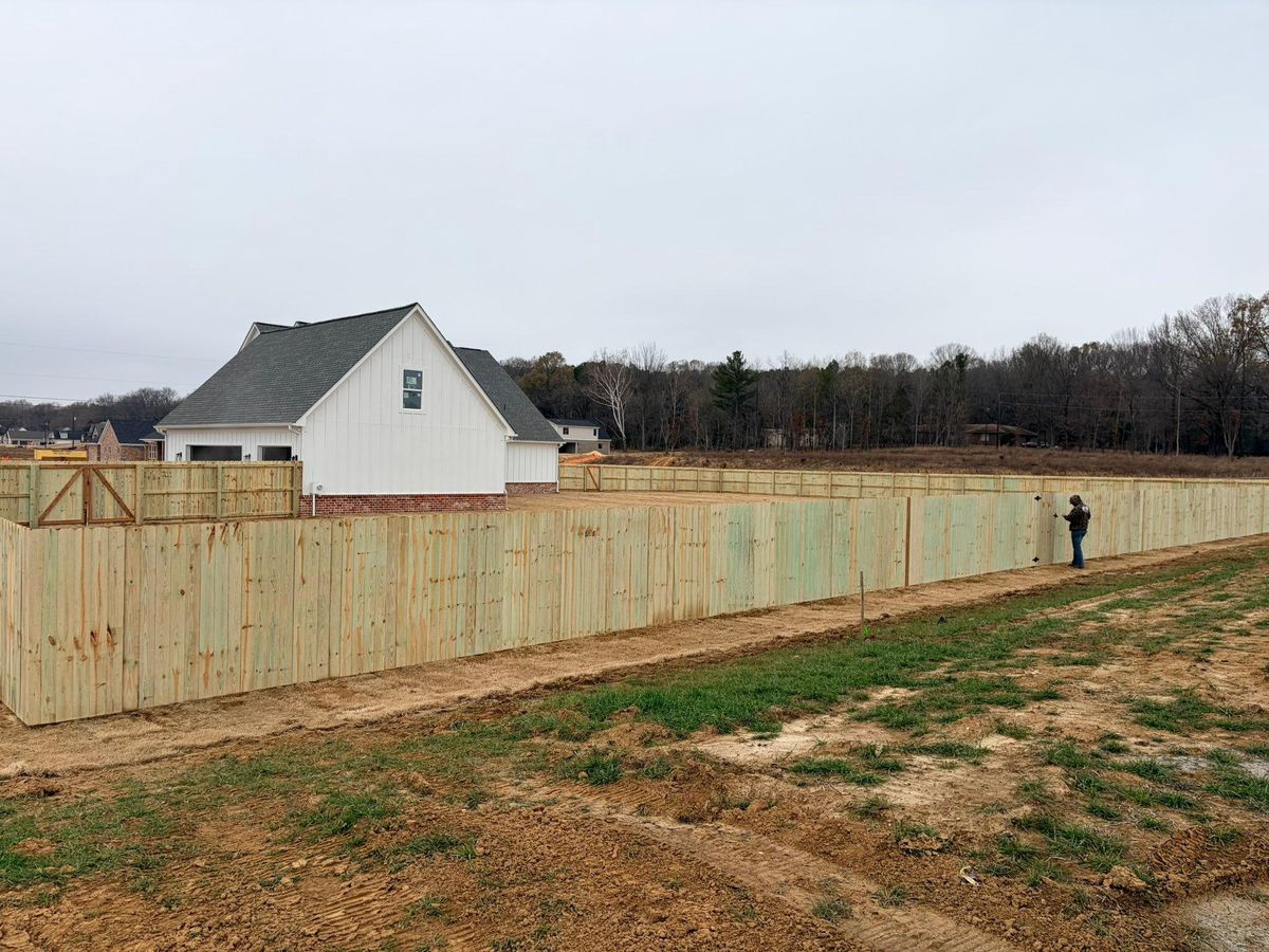 Custom Wooden Fences for Manning Fence, LLC in Hernando, MS