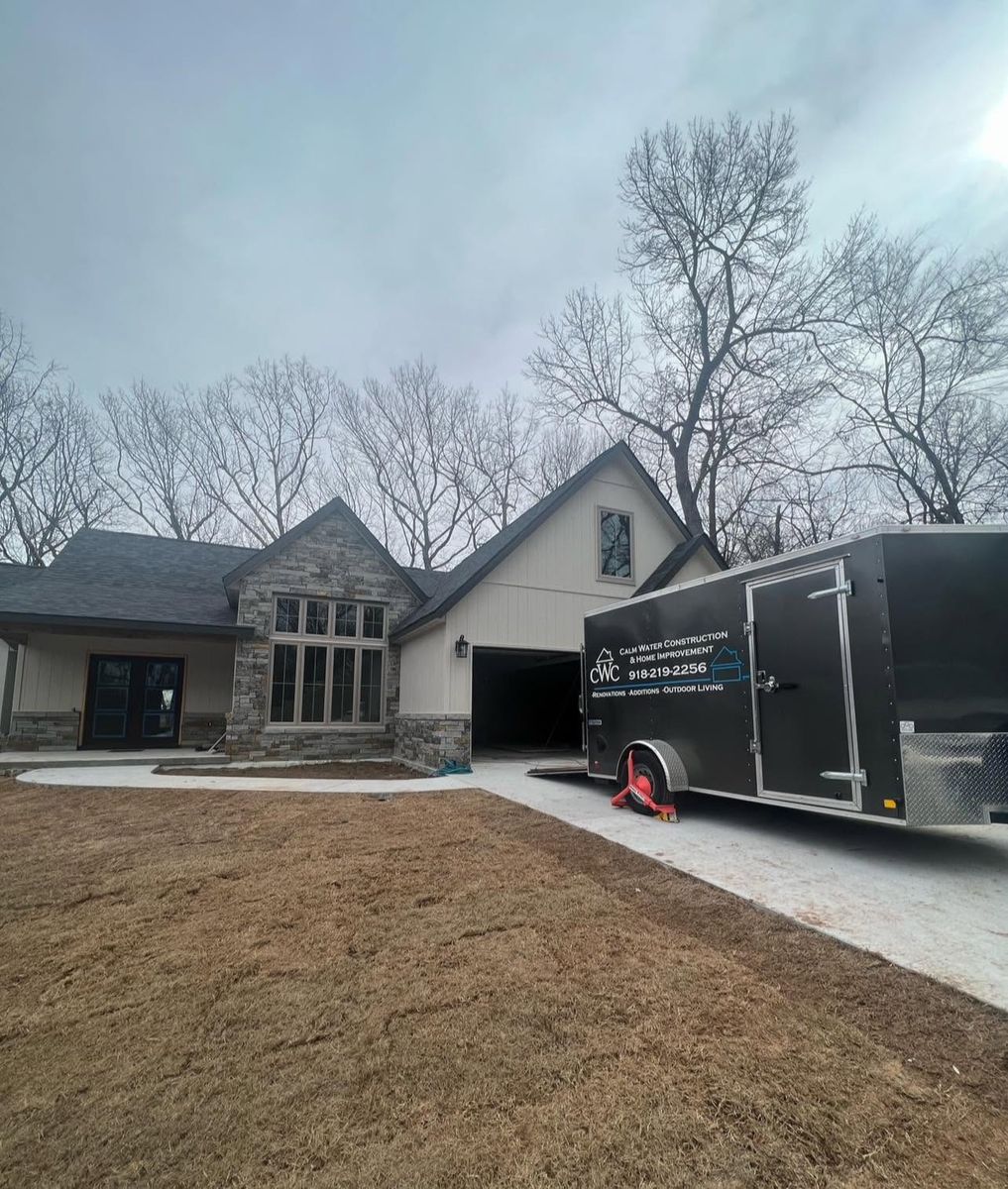 Custom Home Building for Calm Water Construction in Tulsa,  OK