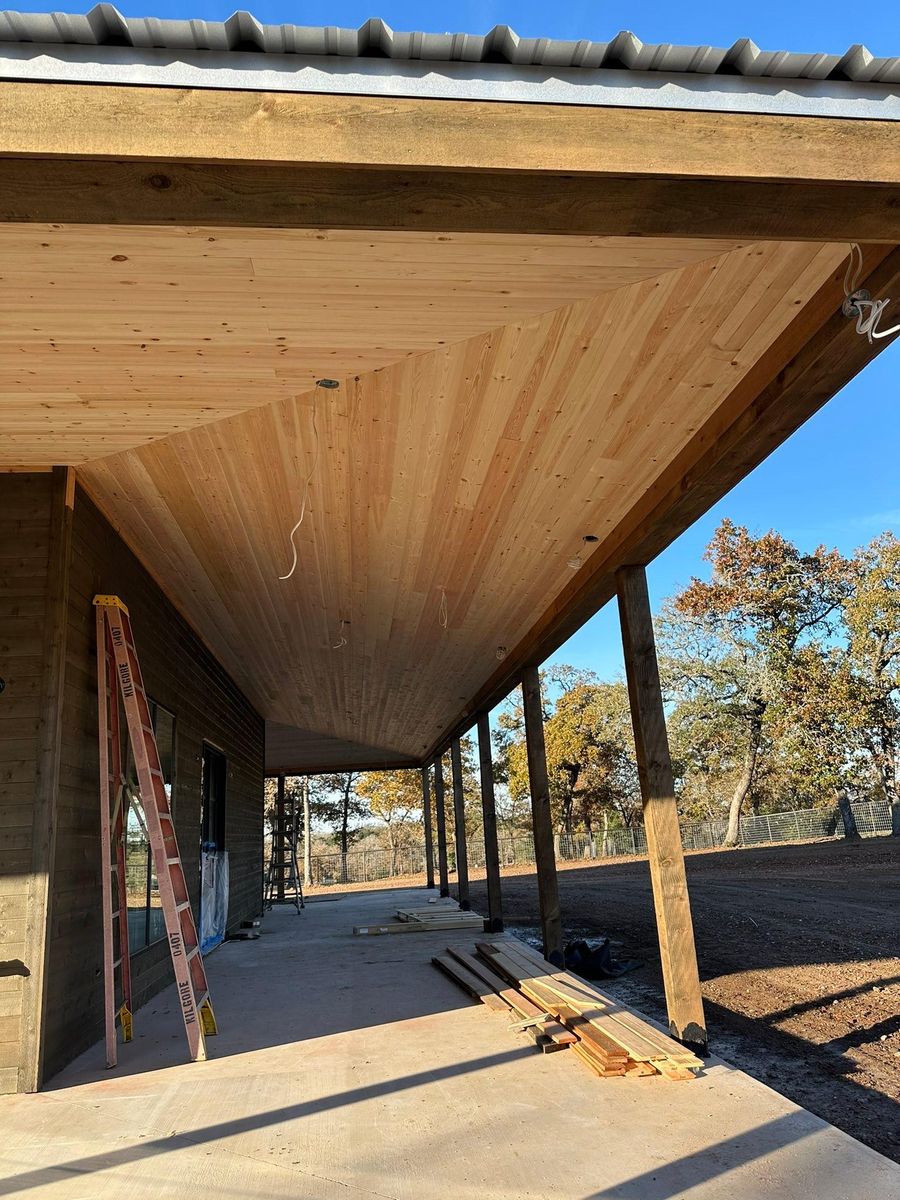 Custom Home Design for CWC Custom Homes & Barndominiums in Snook, TX