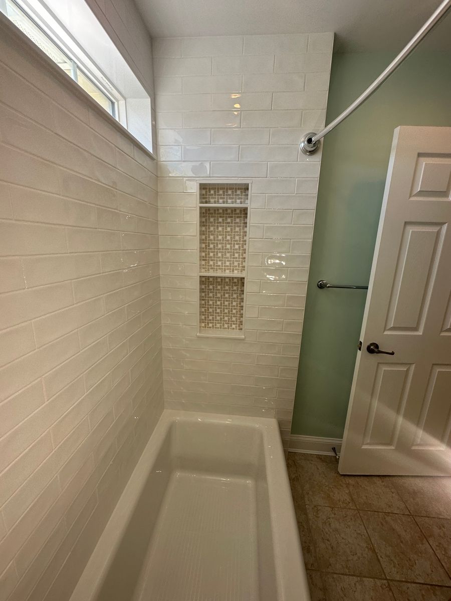 Bathroom Renovation for Thomas J. Gorman Construction in Middletown, DE