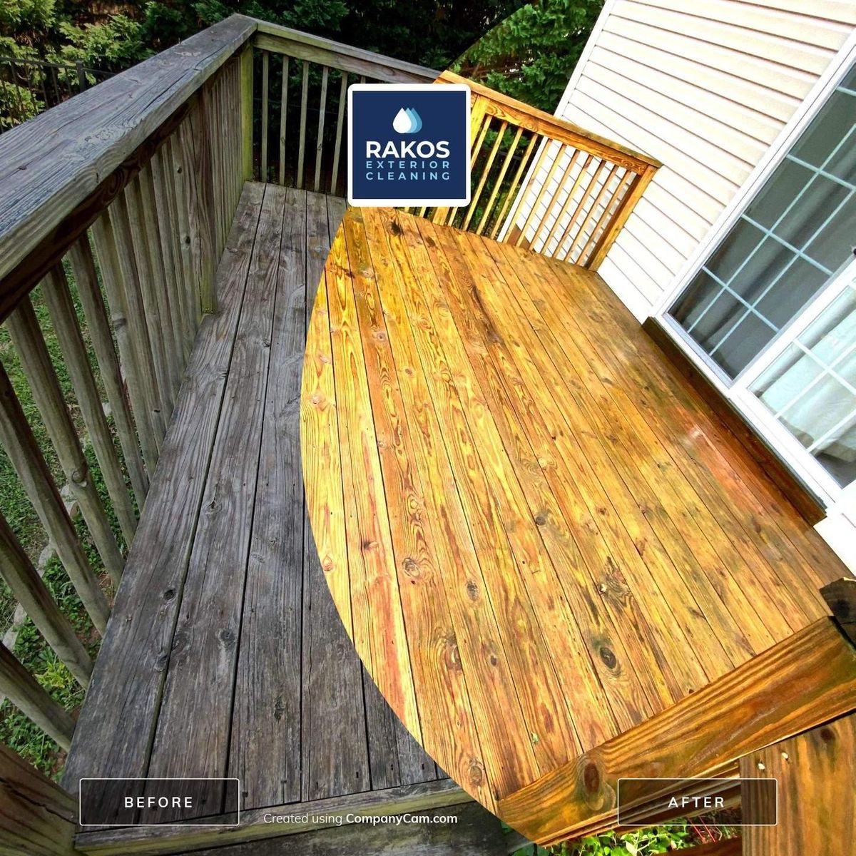 Deck Cleaning & Staining for Rakos Exterior Cleaning in Lynchburg, VA