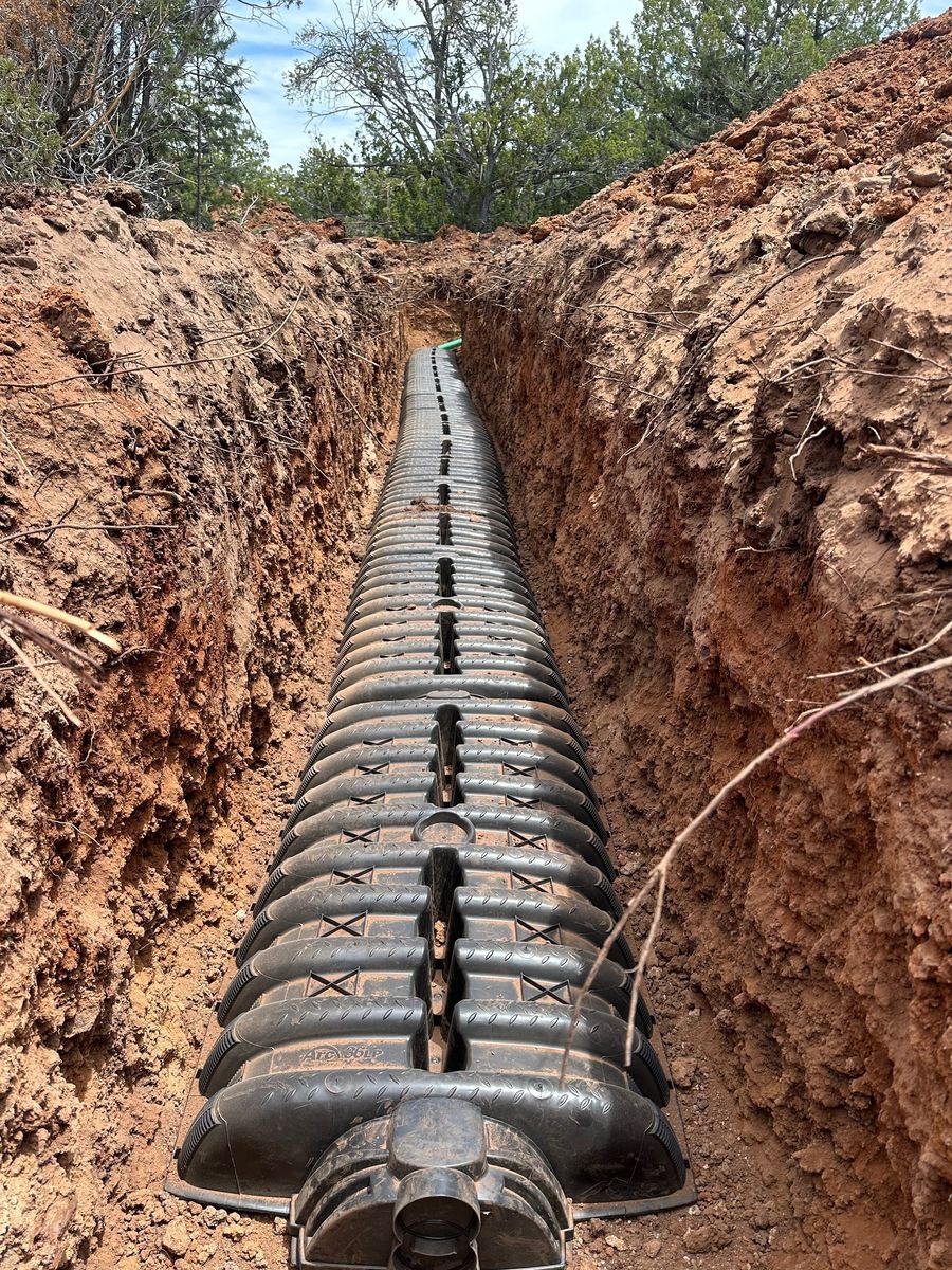 Septic Installation for S&D Excavations in Ash Fork, AZ
