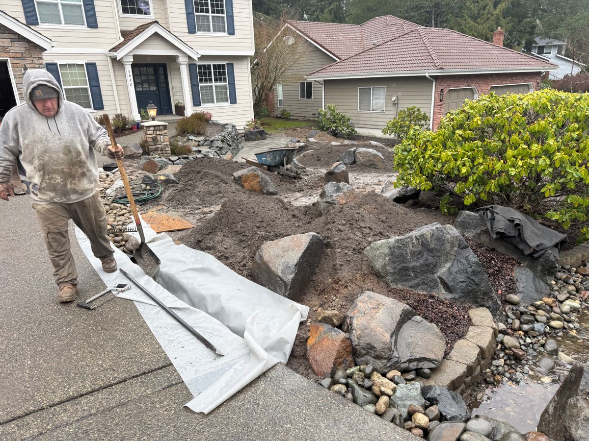Patio Design & Construction for Hall of Fame Landscaping in Bremerton, WA