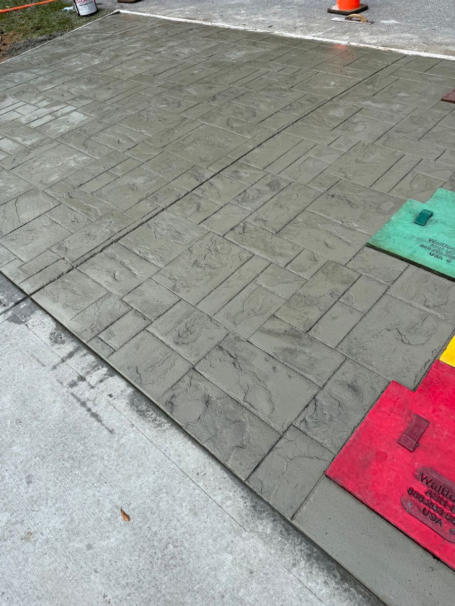 Patio Design & Installation for 360 Grading and Concrete in Bremen, GA