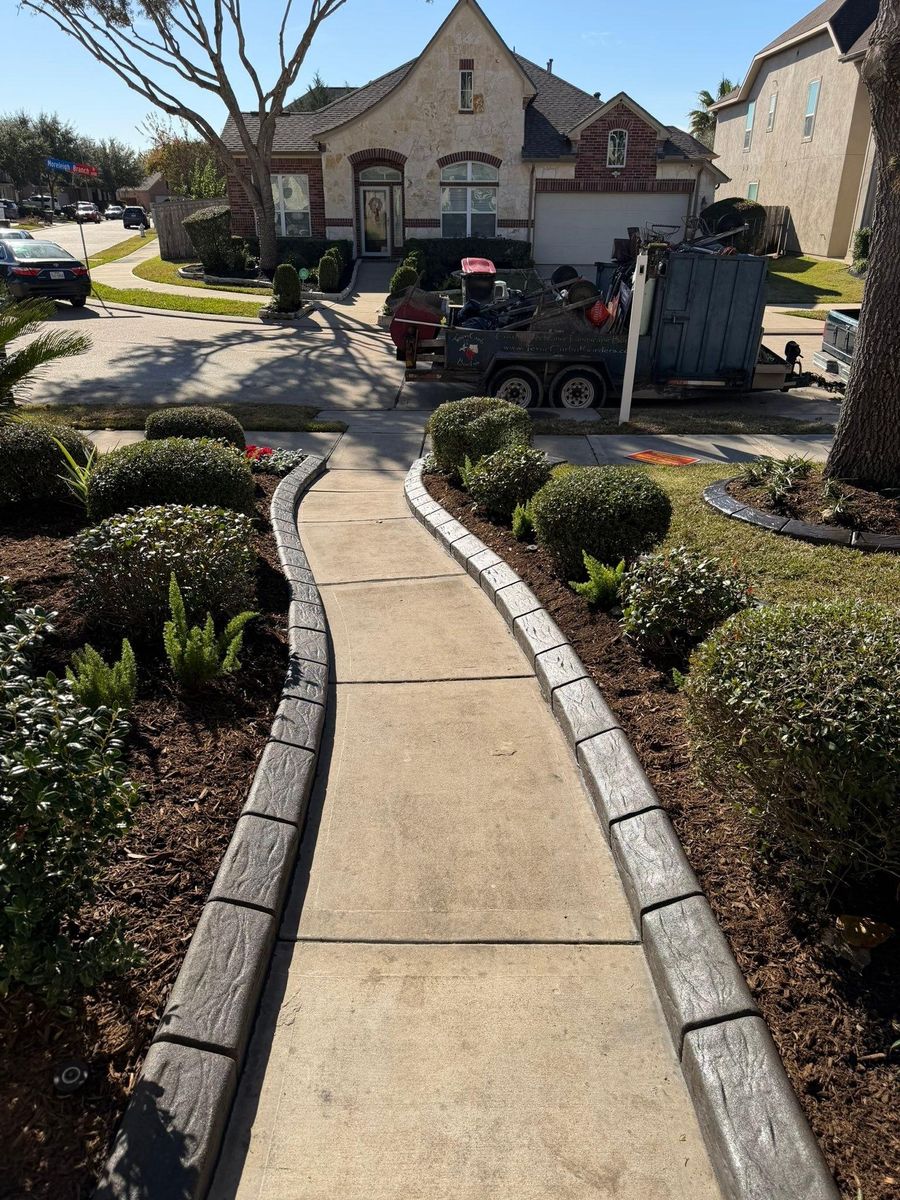 Concrete for Texas Curb N Borders in Houston, TX