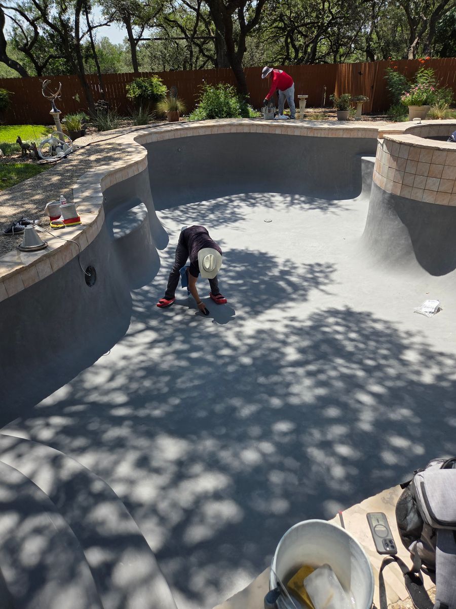 Pool Construction for J&A Pool and Spa Service LLC in Helotes, TX