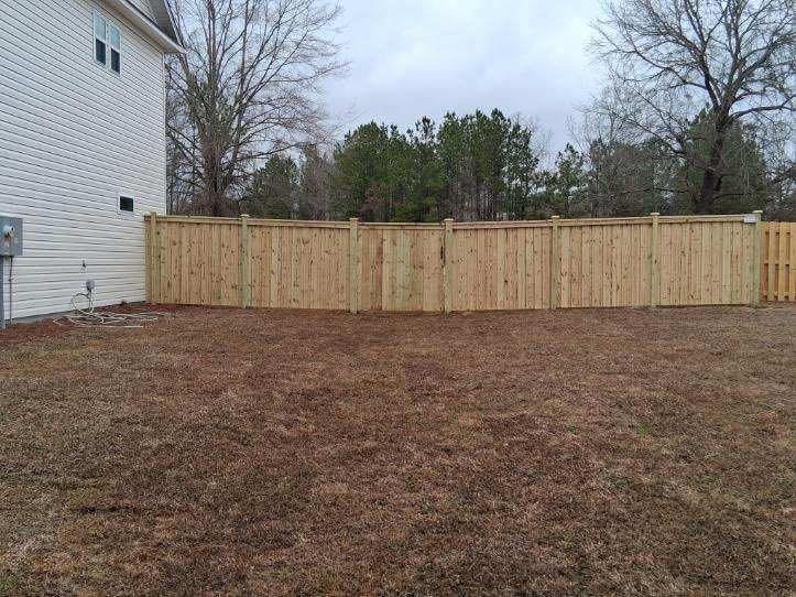 Fence Installation for JB Nealy Fence in Elgin, SC