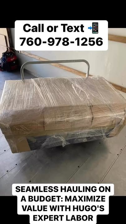 Specialized & Moving and Packing for Hugo’s Affordable Moving Labor in San Diego, CA