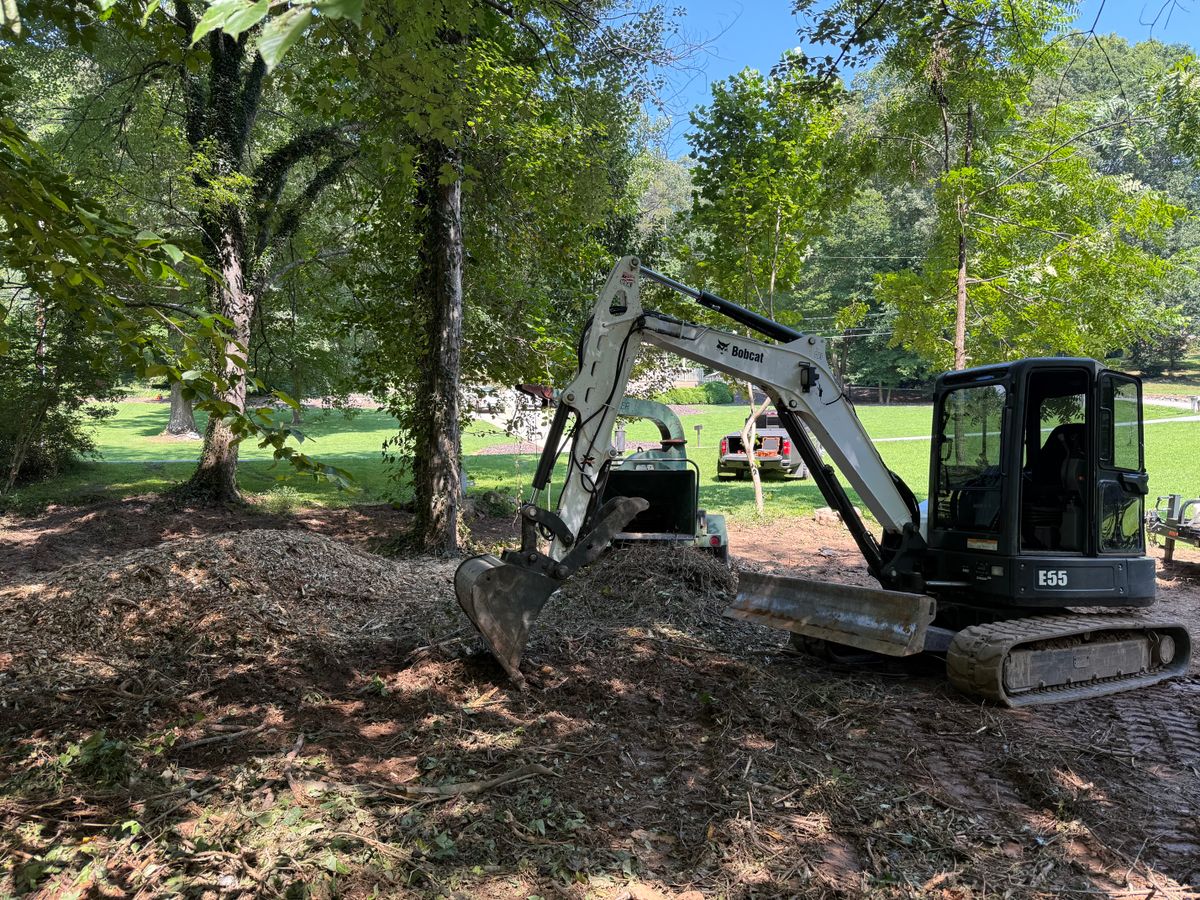 Stump and Tree Removal for OCD Landworks in Lenoir, NC
